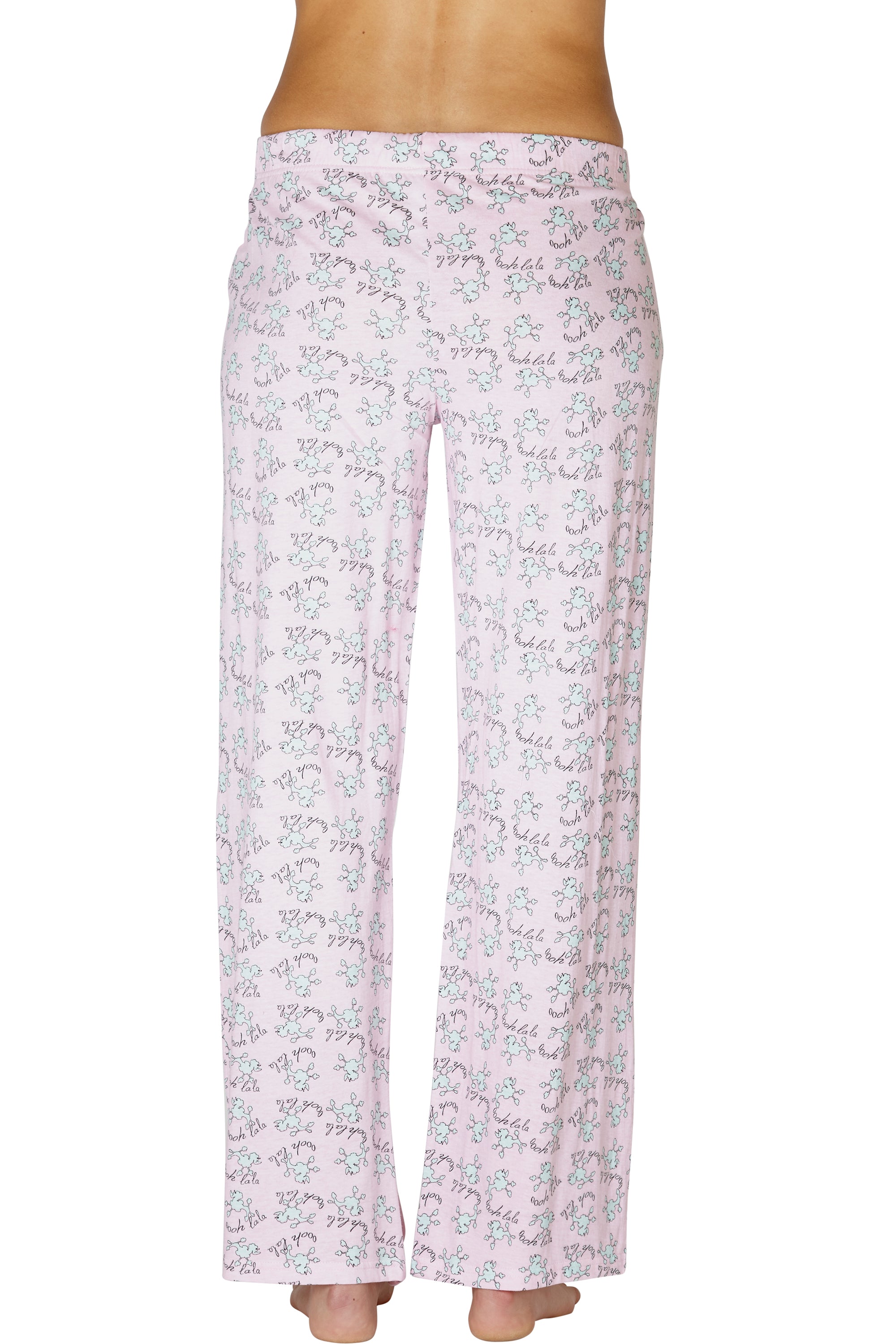 INTIMO Womens Ooh La La Poodle Printed Pajama Sleep Pants