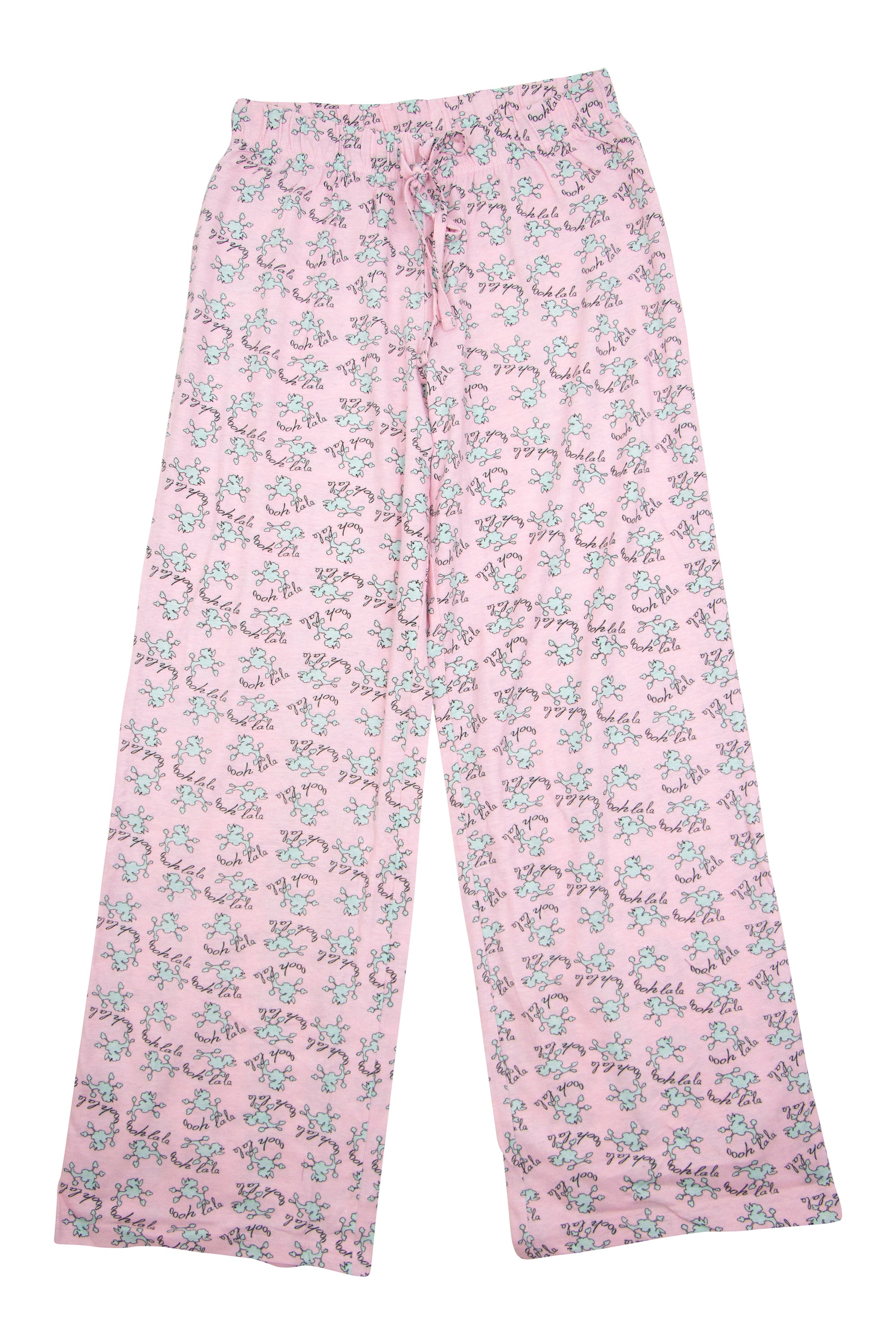 INTIMO Womens Ooh La La Poodle Printed Pajama Sleep Pants