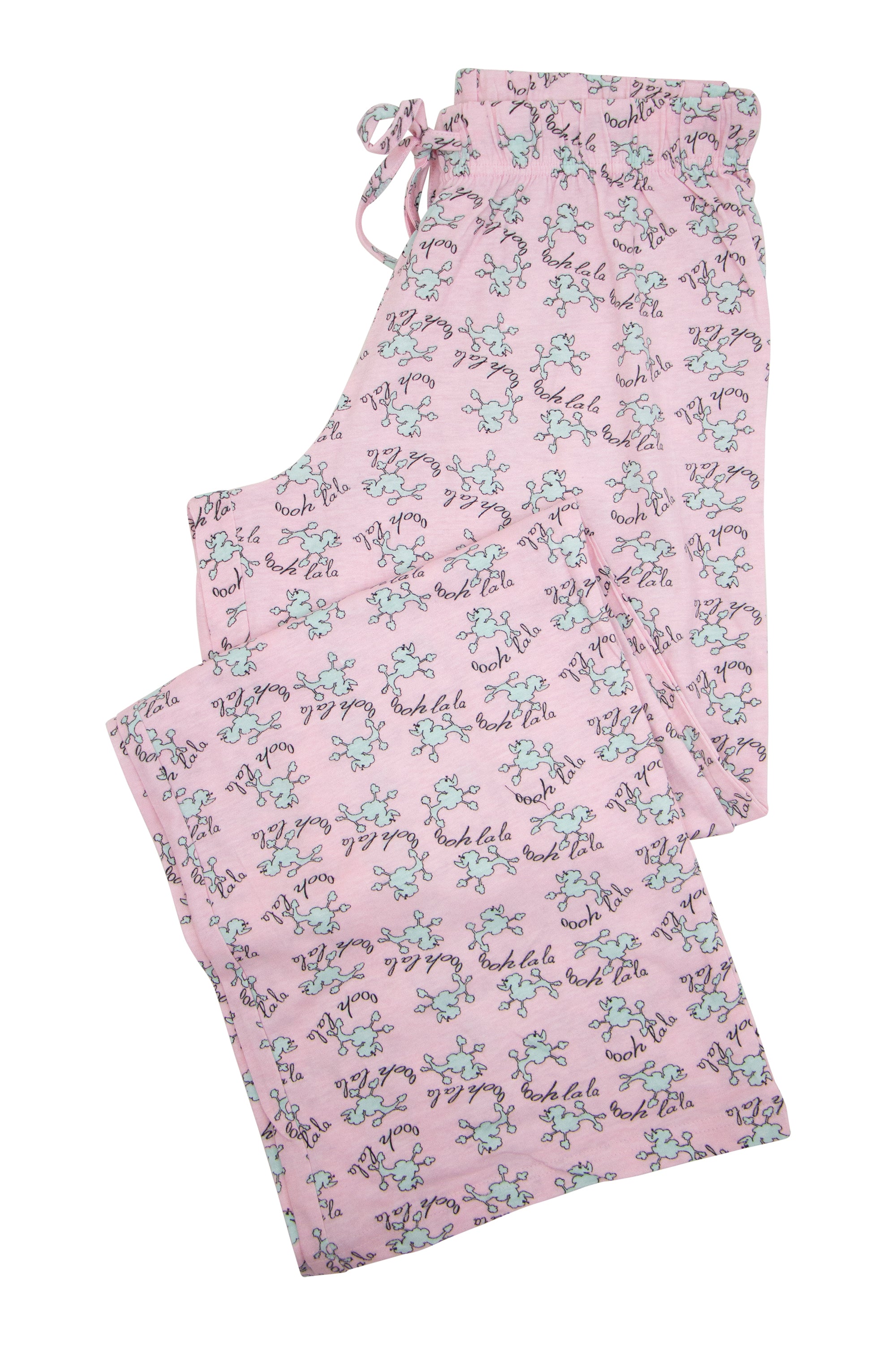 INTIMO Womens Ooh La La Poodle Printed Pajama Sleep Pants