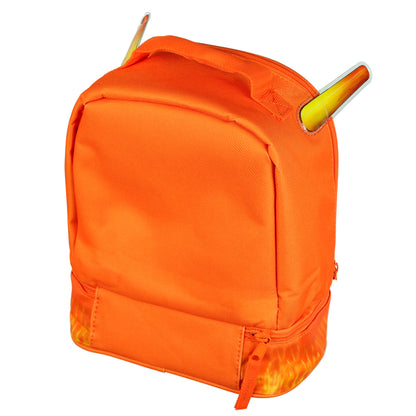 Monster Jam Lunch Box El Toro Loco Dual-Compartment Insulated Tote Bag 10"