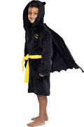 DC Comics Kids Superhero Plush Fleece Hooded Costume Robe