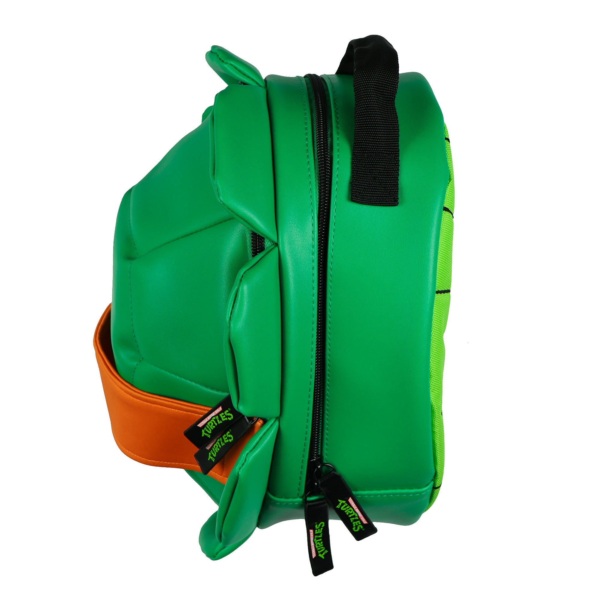TMNT Turtle Shell Lunch Box Character Straps Dual Compartment Insulated Bag