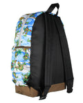 Teenage Mutant Ninja Turtles TMNT Pizza Fun School Travel Backpack With Faux Leather Bottom