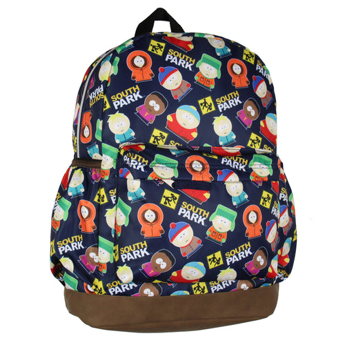 South Park Stan Kyle Cartman Kenny Butters Token School Travel Backpack Book Bag