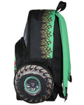 Monster Jam Grave Digger Truck Shaped Dual Compartment Tote Backpack For Daily Use