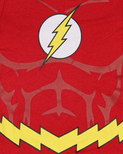 The Flash Toddler Boys' Superhero Tight Fit Sleep Pajama Set (The Flash, 6)