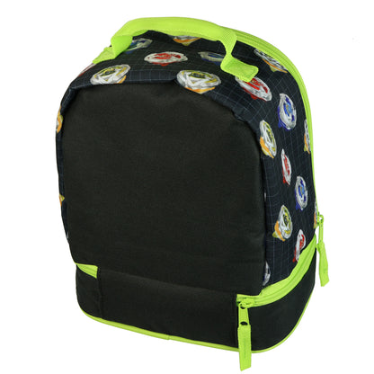 Beyblade X Team Lunch Box Dual-Compartment Insulated Tote Bag 10"