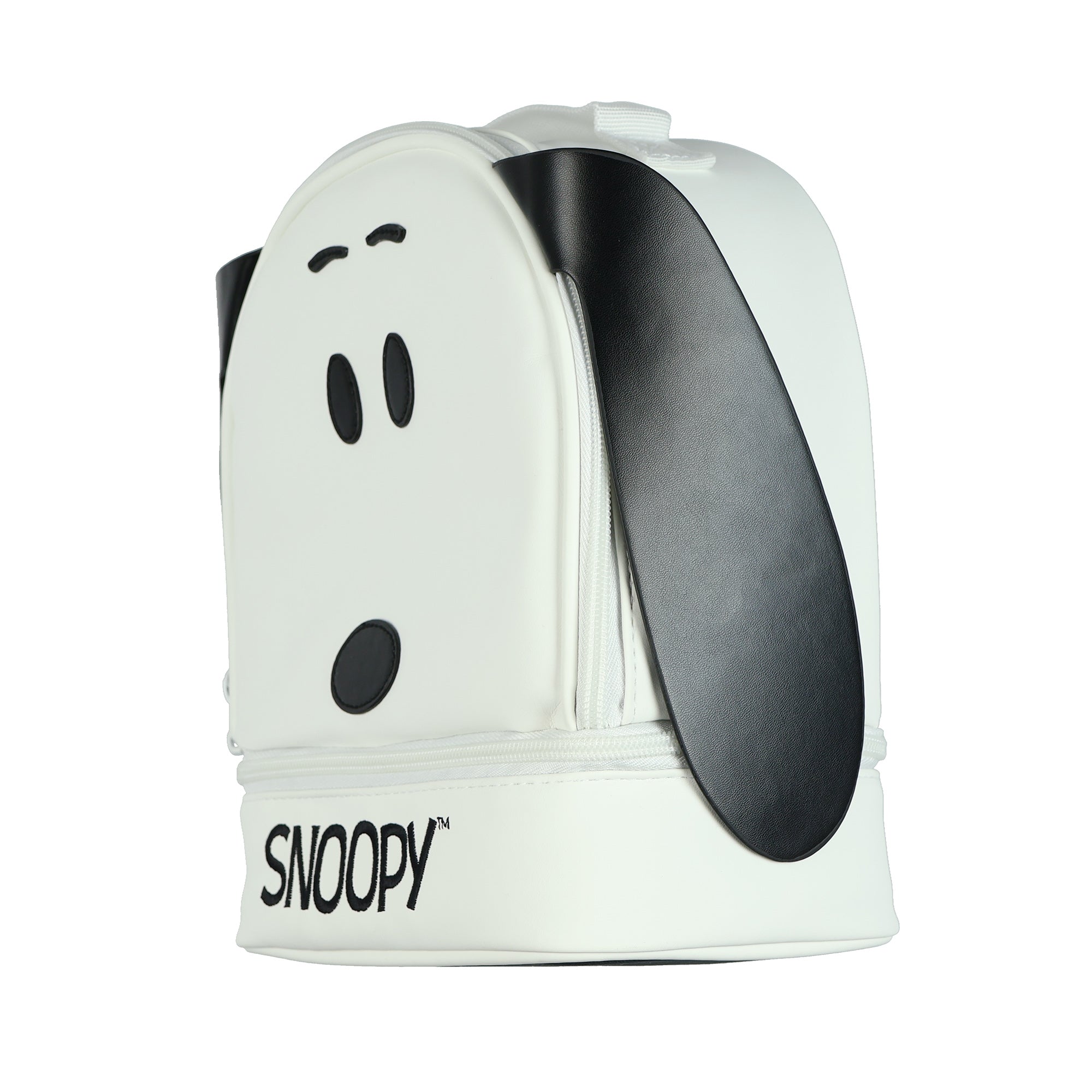 Peanuts Lunch Bag Snoopy Dual Insulated Dual Compartment Tote 10"