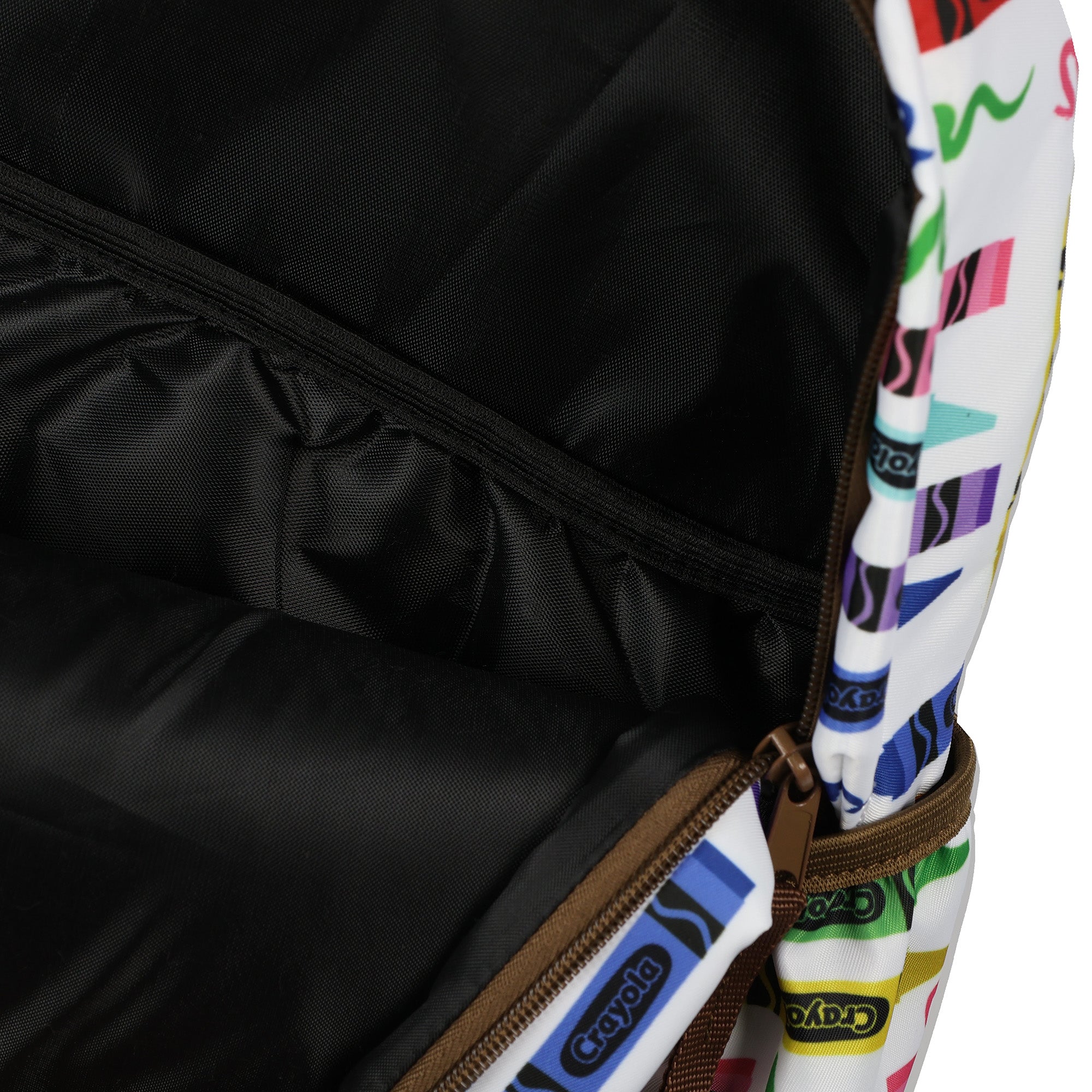 Crayola Crayons Backpack Rainbow Doodles 16" Bag with Adjustable Straps