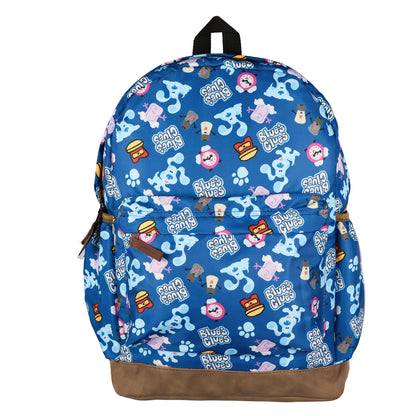Nickelodeon Blue’s Clues Backpack All-Over Character Design 16" Book Bag