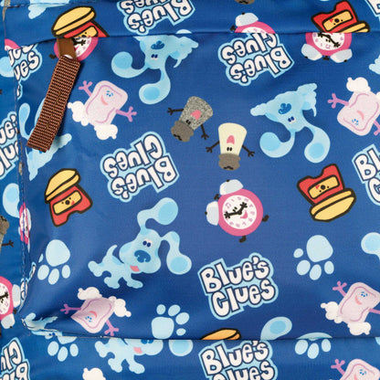 Nickelodeon Blue’s Clues Backpack All-Over Character Design 16" Book Bag