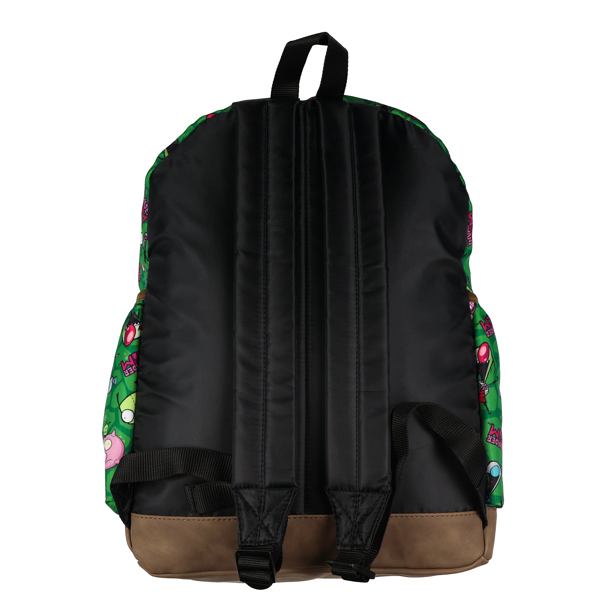 Invader Zim Backpack Piggy GIR and ZIM All-Over Design 16" with Adjustable Straps