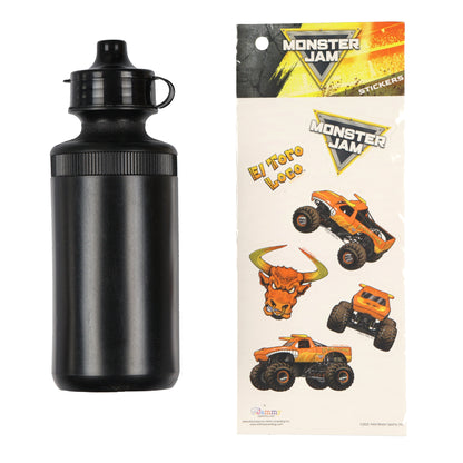 Monster Jam 16" Backpack El Toro Loco 5-Piece Set with Insulated Lunch Box