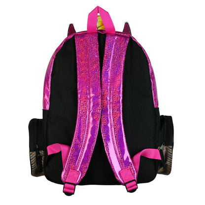 Monster Jam Backpack Sparkle Smash 3D Truck Bookbag 16"