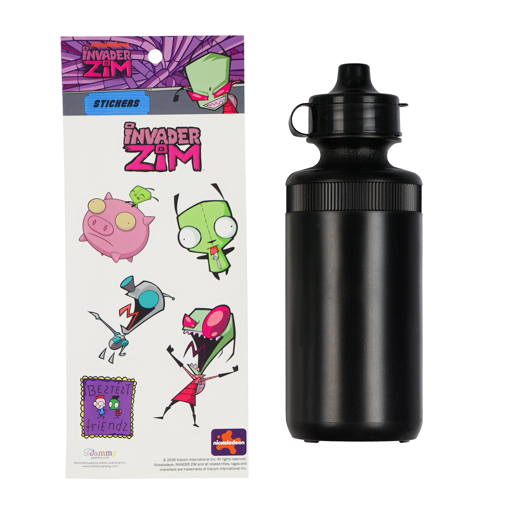 Nickelodeon Invader Zim 5-Piece Backpack with Lunch Box Pencil Case 16" Book Bag