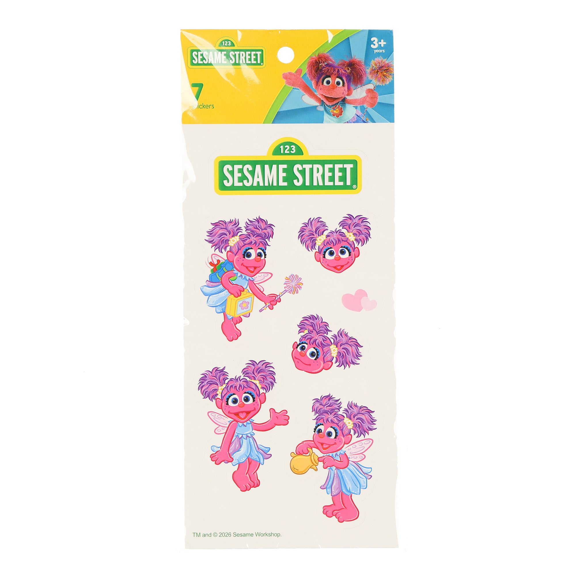 Sesame Street Abby Cadabby Fairy Tea Time 5 Piece Backpack Set with Lunch Box