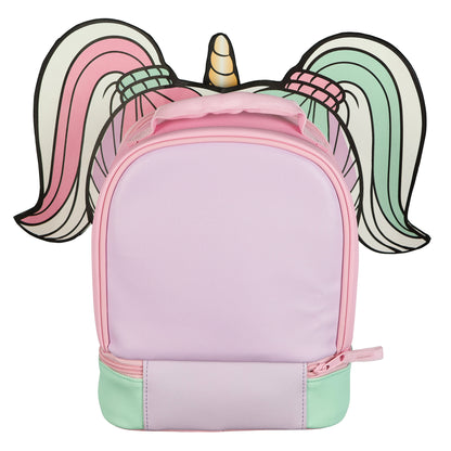 L.O.L. Surprise! Unicorn Lunch Box 10" Dual Compartment Insulated Tote