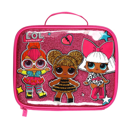 LOL Surprise! Lunch Box Glitter Doll Party 9" Lightweight Insulated Tote
