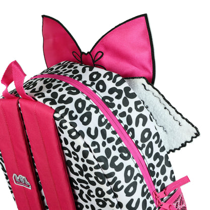 LOL Surprise! Backpack 16" Diva 3D Character Book Bag With Adjustable Straps