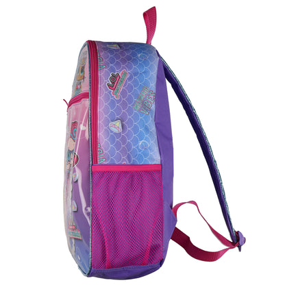 LOL Surprise! Backpack Mermaid Club 16" Book Bag with Adjustable Shoulder Straps