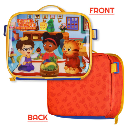 Daniel Tiger's Neighborhood Backpack 16" 5 Piece Set With Detachable Lunch Tote