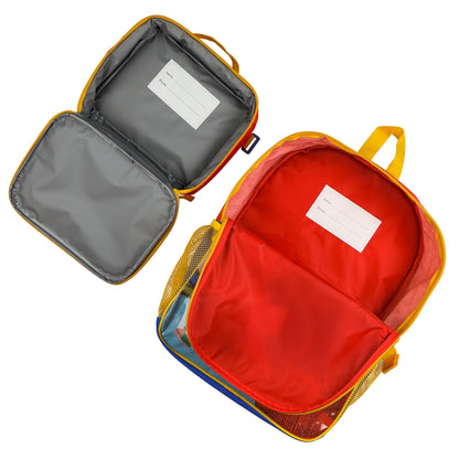 Daniel Tiger's Neighborhood Backpack 16" 5 Piece Set With Detachable Lunch Tote