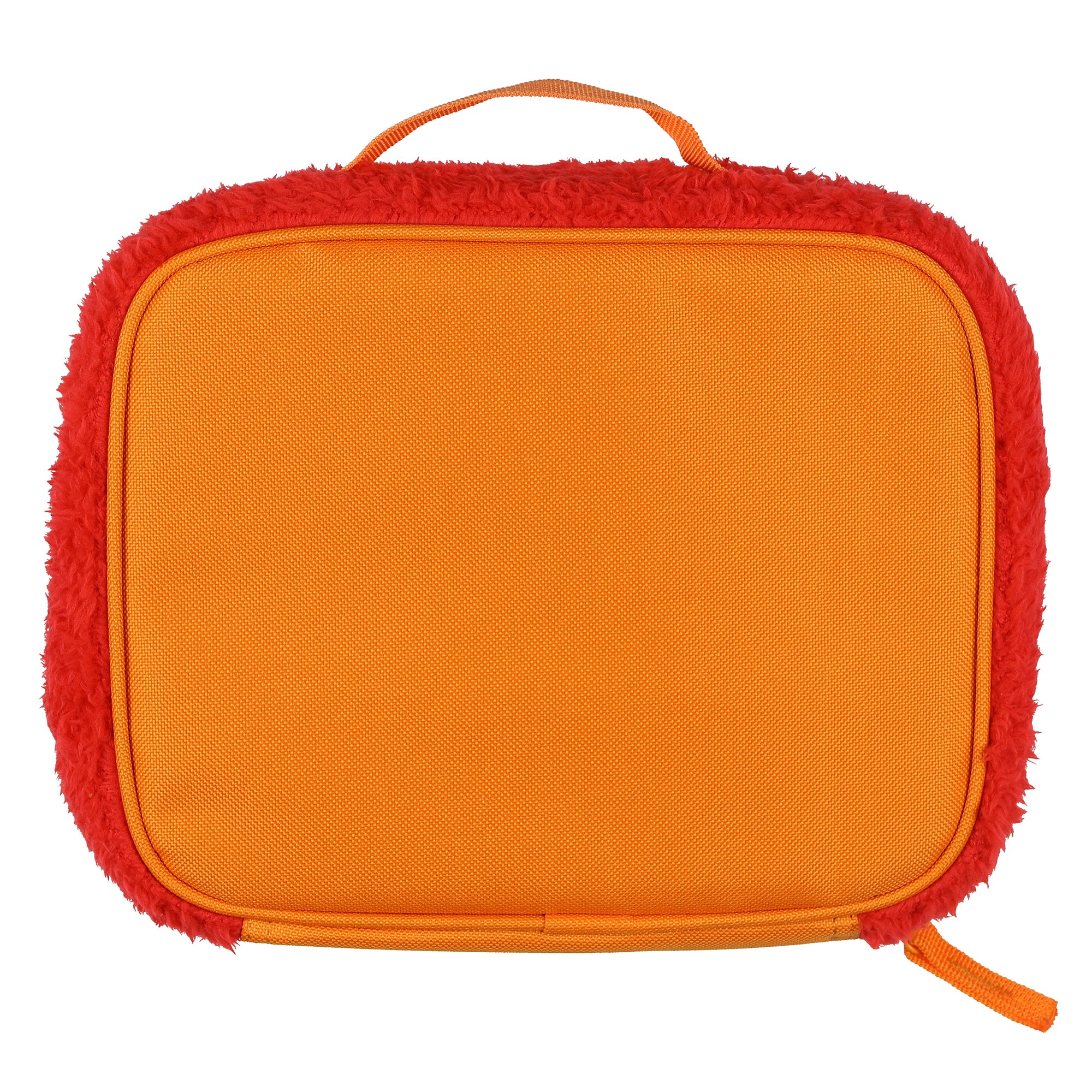 Sesame Street Elmo Lunch Box 9" 3D Fuzzy Character Face Insulated Bag