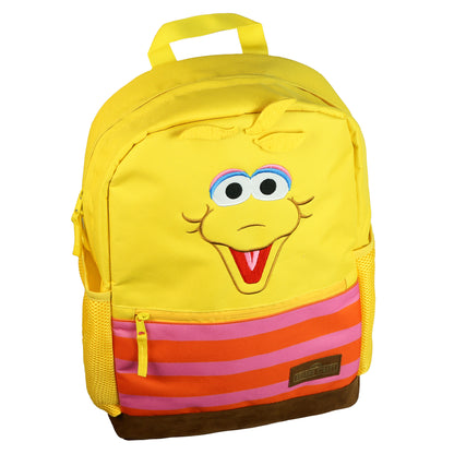 Sesame Street Backpack 16" Big Bird Character Bookbag with Adjustable Straps