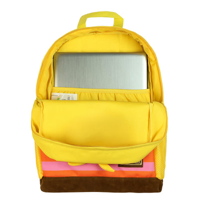 Sesame Street Backpack 16" Big Bird Character Bookbag with Adjustable Straps