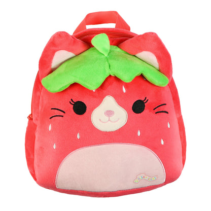 Squishmallows Plush Backpack 11" Olma the Strawberry Cat Mini Bag