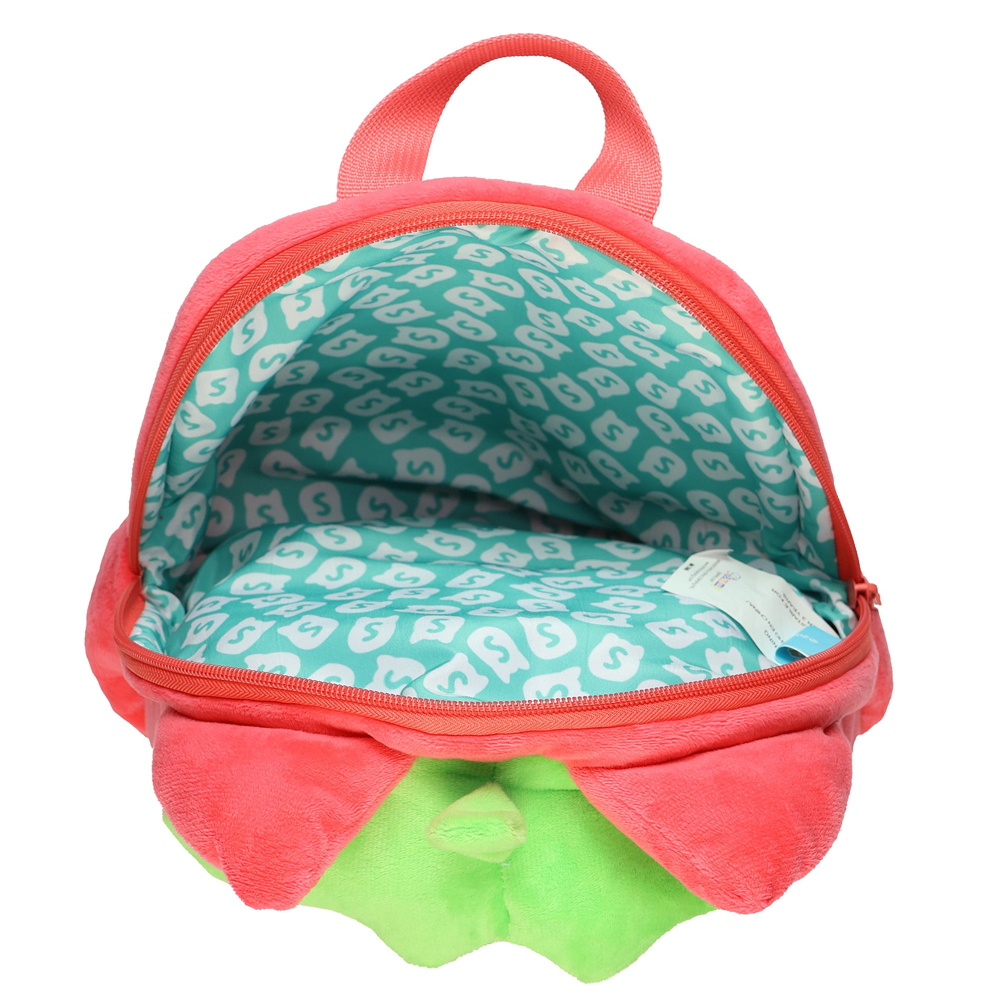 Squishmallows Plush Backpack 11" Olma the Strawberry Cat Mini Bag