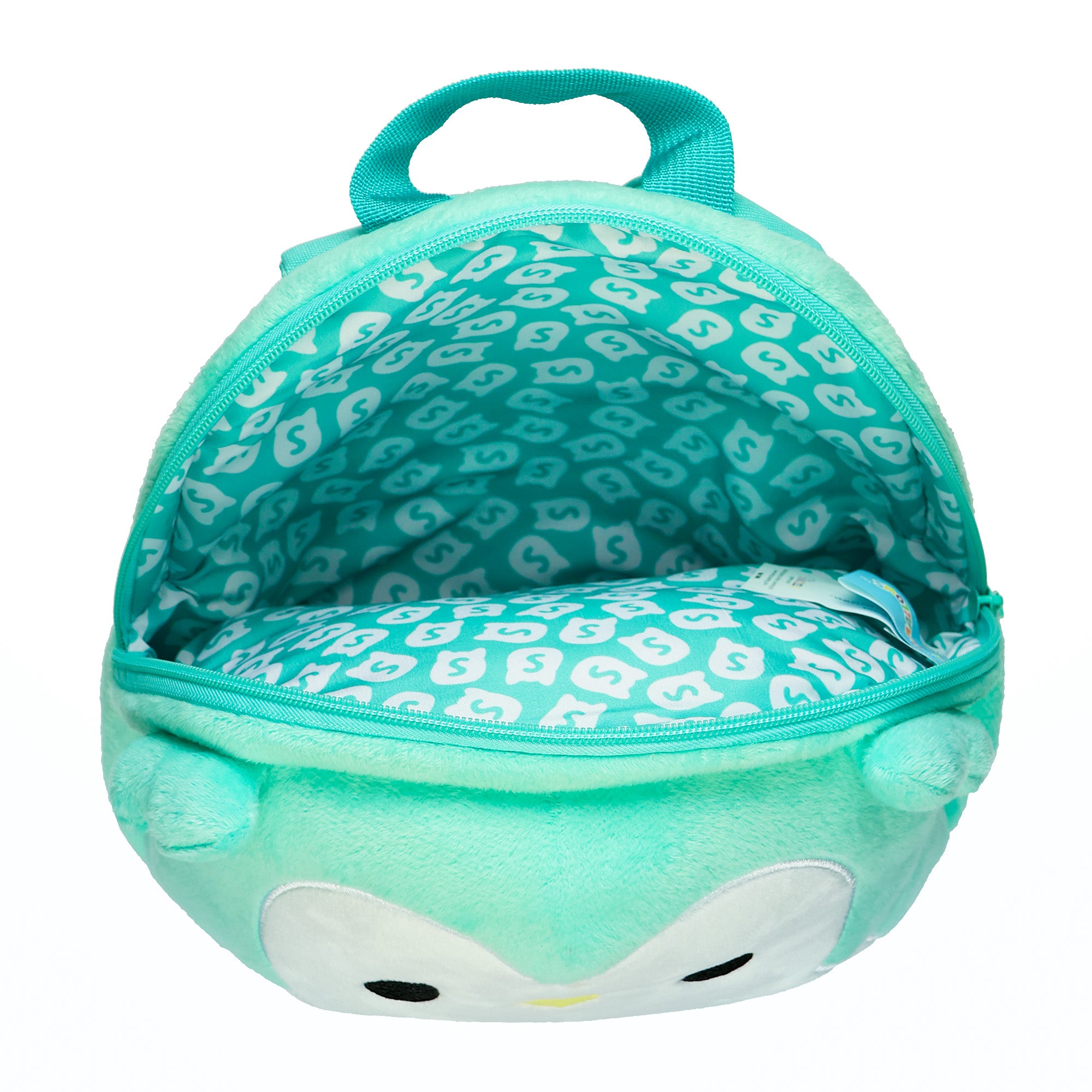 Squishmallows Plush Backpack 11" Winston the Owl Mini Bag with Adjustable Straps
