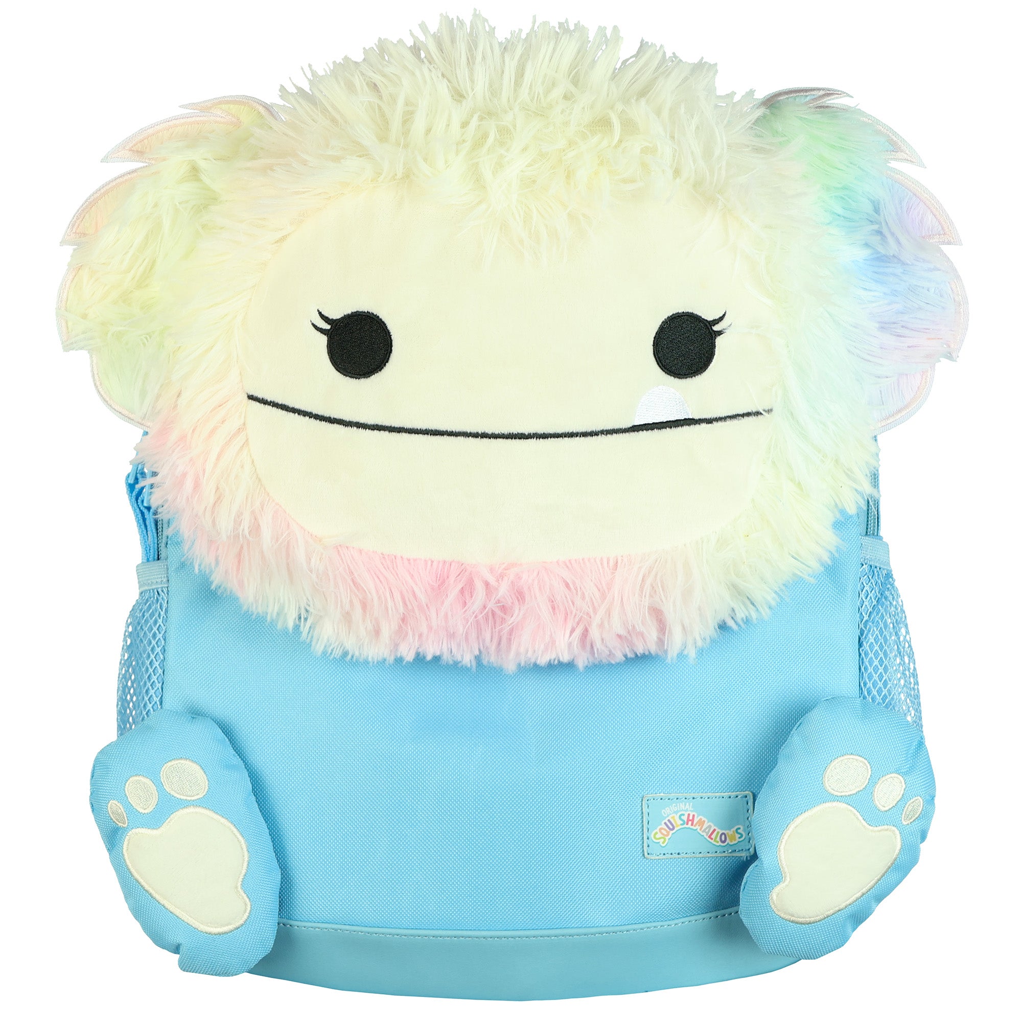Squishmallows Backpack Zozo the Bigfoot 16" Plush Character Bag