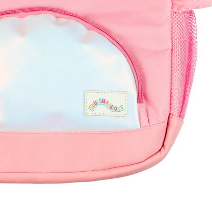 Squishmallows Backpack 16" Archie The Axolotl 3D Character Bag Adjustable Straps