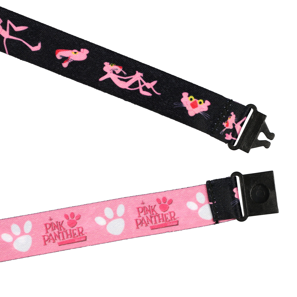 Pink Panther Lanyard One Cool Cat Clear ID Badge Holder and Breakaway Strap
