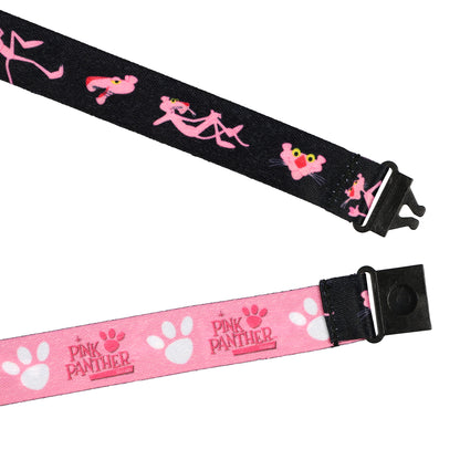 Pink Panther Lanyard One Cool Cat Clear ID Badge Holder and Breakaway Strap