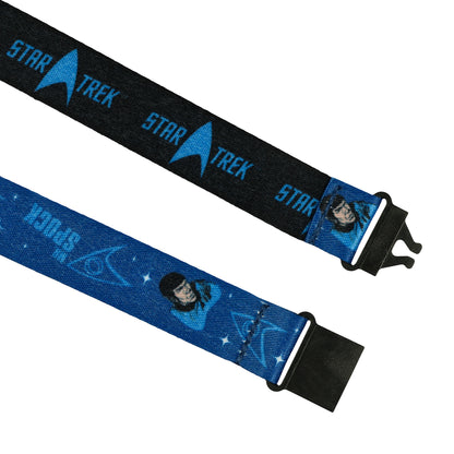 Star Trek Lanyard Spock Live Long and Prosper Breakaway ID Badge Holder