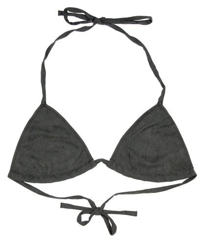 Intimo Womens Faux Suede Self Tie Close Bras