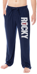 Rocky Mens' Balboa Movie Film Title Logo Character Sleep Pajama Pants