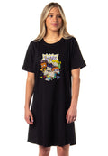 Nickelodeon Women's Rugrats Cartoon Chuckie Tommy Angelica Dil Nightgown Sleep Pajama Dress