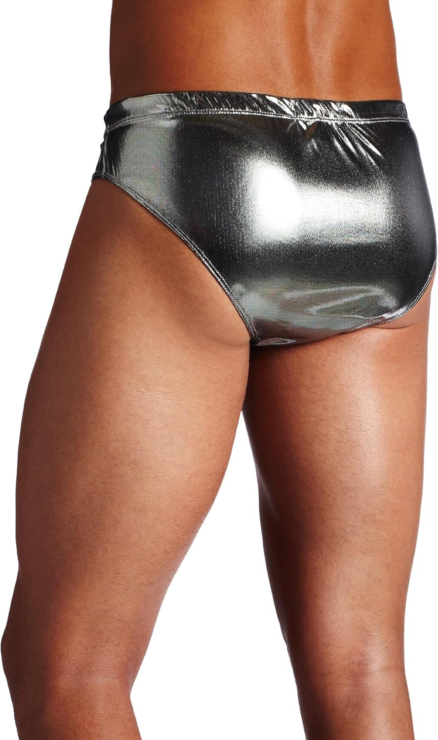 Intimo Men's Liquid Metallic Bikini Brief Underwear