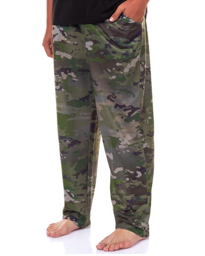 U.S. Army Pajamas Men's Logo Camo Design Lounge Sleep Set
