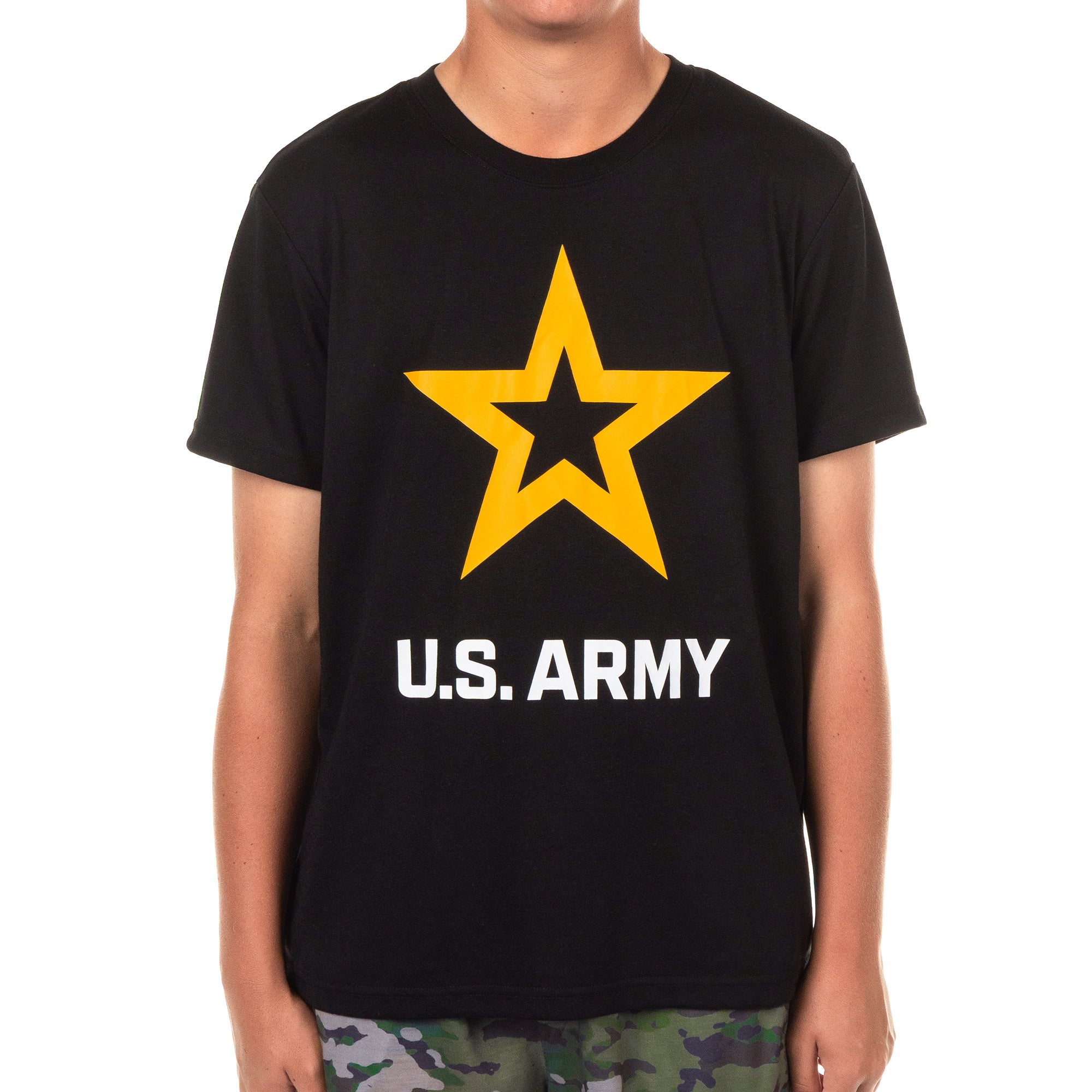 U.S. Army Pajamas Men's Logo Camo Design Lounge Sleep Set