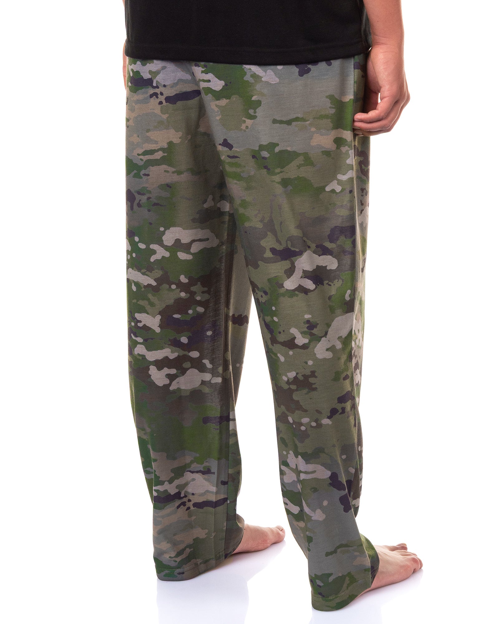 U.S. Army Pajamas Men's Logo Camo Design Lounge Sleep Set