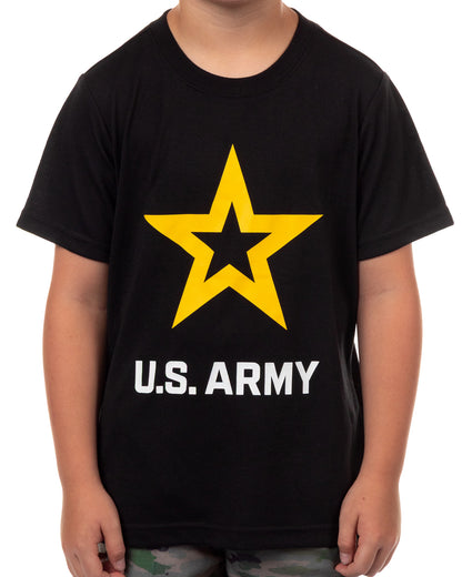 U.S. Army Pajamas Boy's Short Sleeve Pant Loungewear Sleep Set