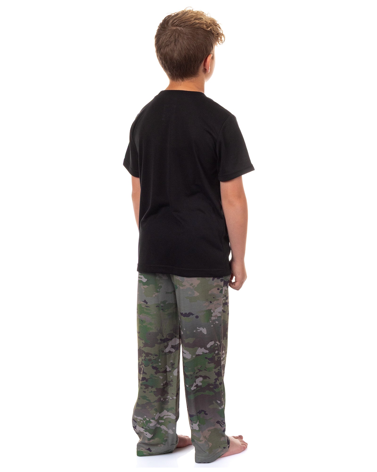 U.S. Army Pajamas Boy's Short Sleeve Pant Loungewear Sleep Set