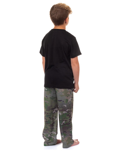 U.S. Army Pajamas Boy's Short Sleeve Pant Loungewear Sleep Set