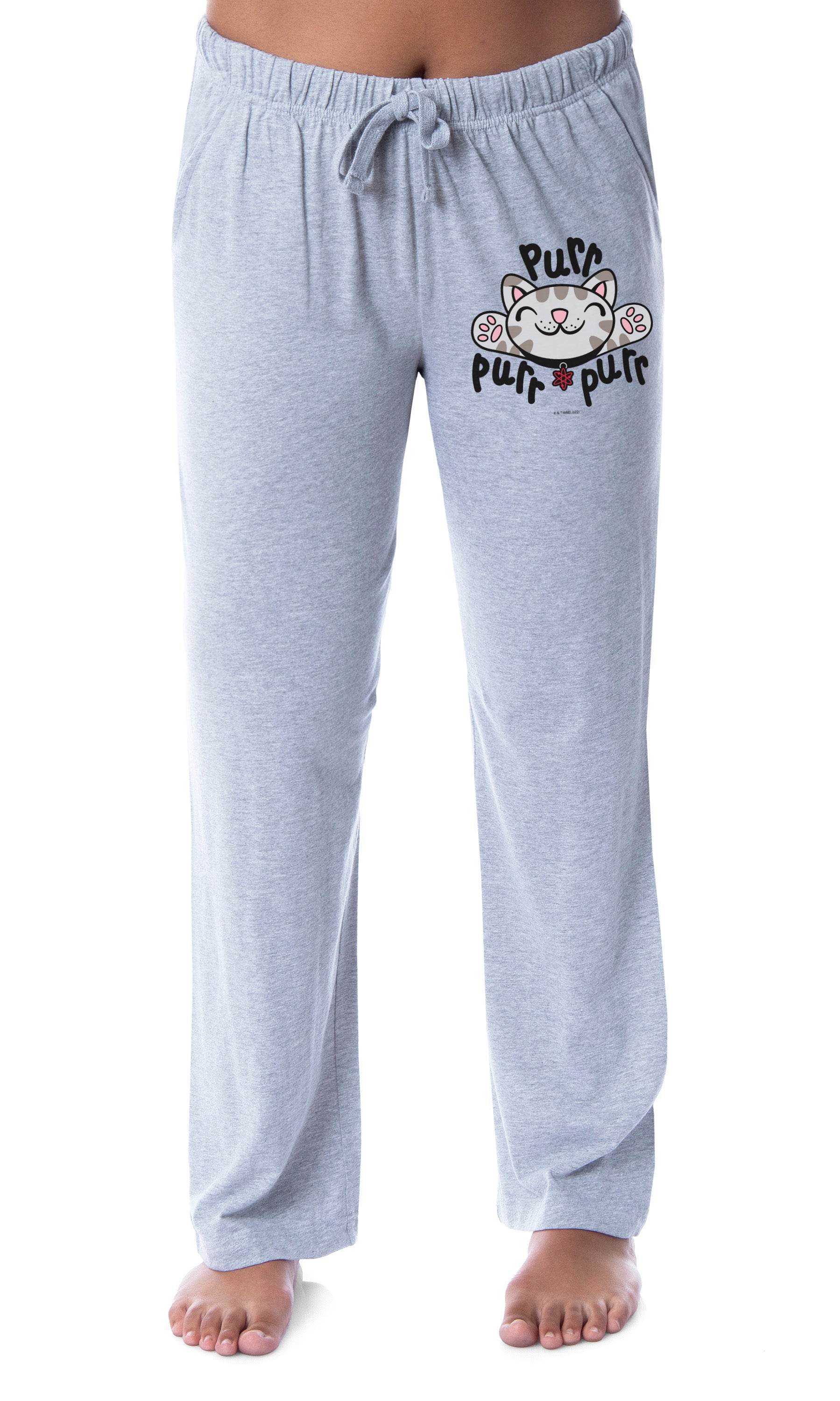 The Big Bang Theory Womens' Soft Kitty Warm Purr Sleep Pajama Pants