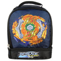 Beyblade Burst Fafnir Spinner Top Fumiya Kindo Dual Compartment Insulated Lunch Box Bag Tote