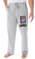Beetlejuice Men's Handbook For The Recently Deceased Loungewear Sleep Bottoms Pajama Pants